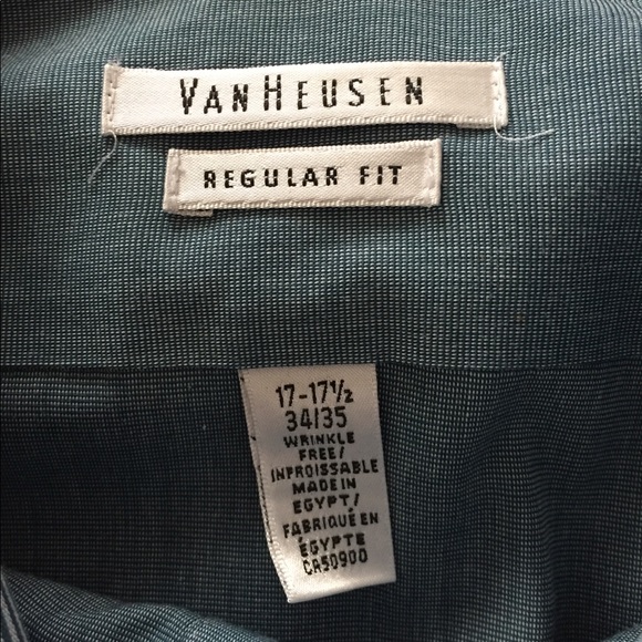 Van Heusen mens 17 17 1/2 — 34/35 button up - Picture 3 of 3